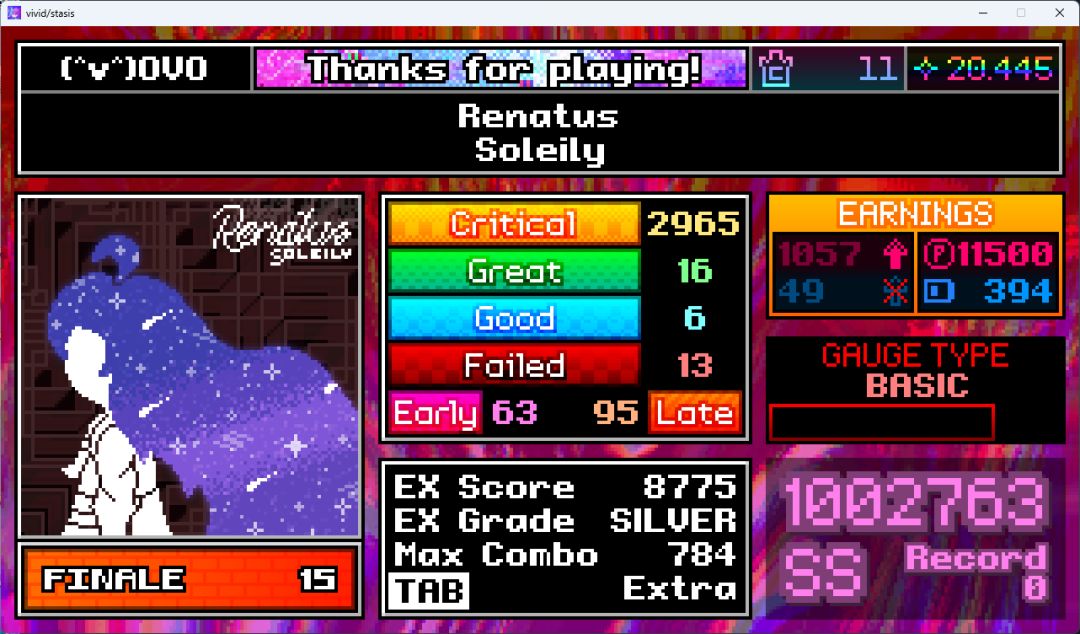 vsα章节谱面初见 11