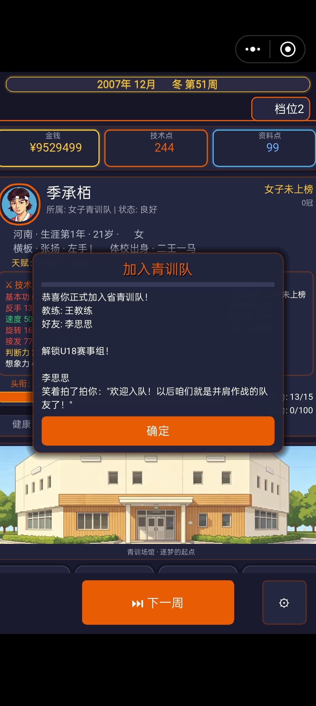 都参加集训比赛好几次了 6