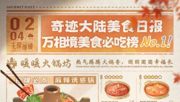 ♾️INFINITY | 奇迹大陆美食日报