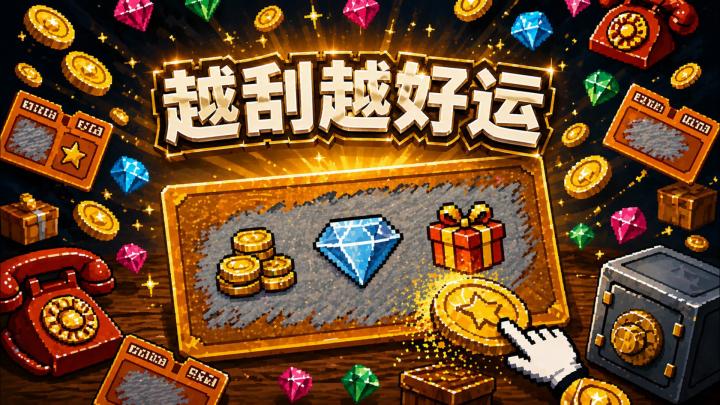 越刮越好运!体验刮刮乐的魔力——从洗碗工到富可敌国截图