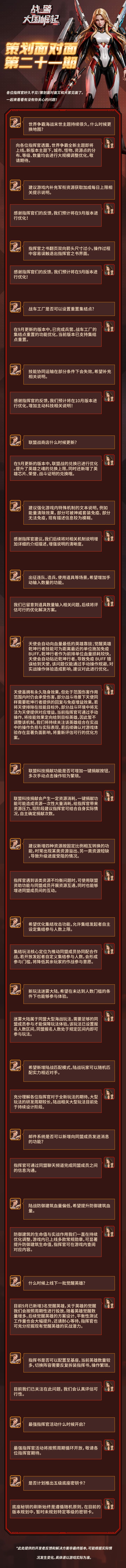 策划面对面第二十一期|开发者反馈截图
