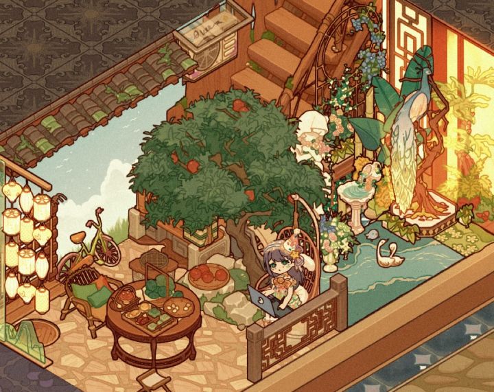 休闲小庭院🏡截图