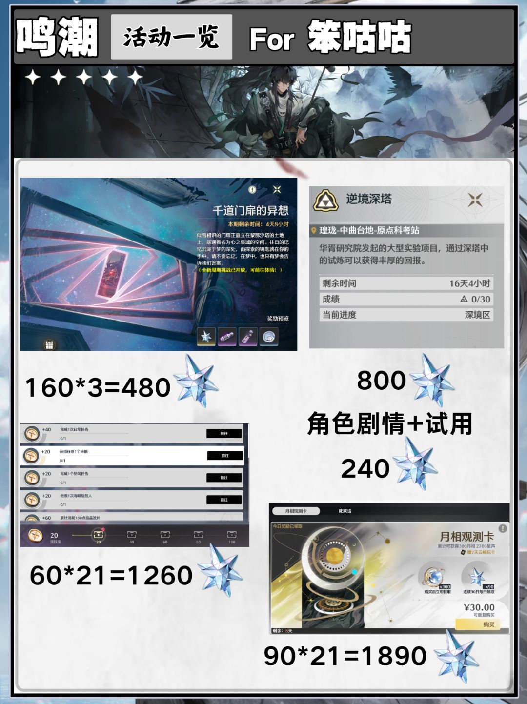 鸣潮|2.7下班版本星声汇总 3