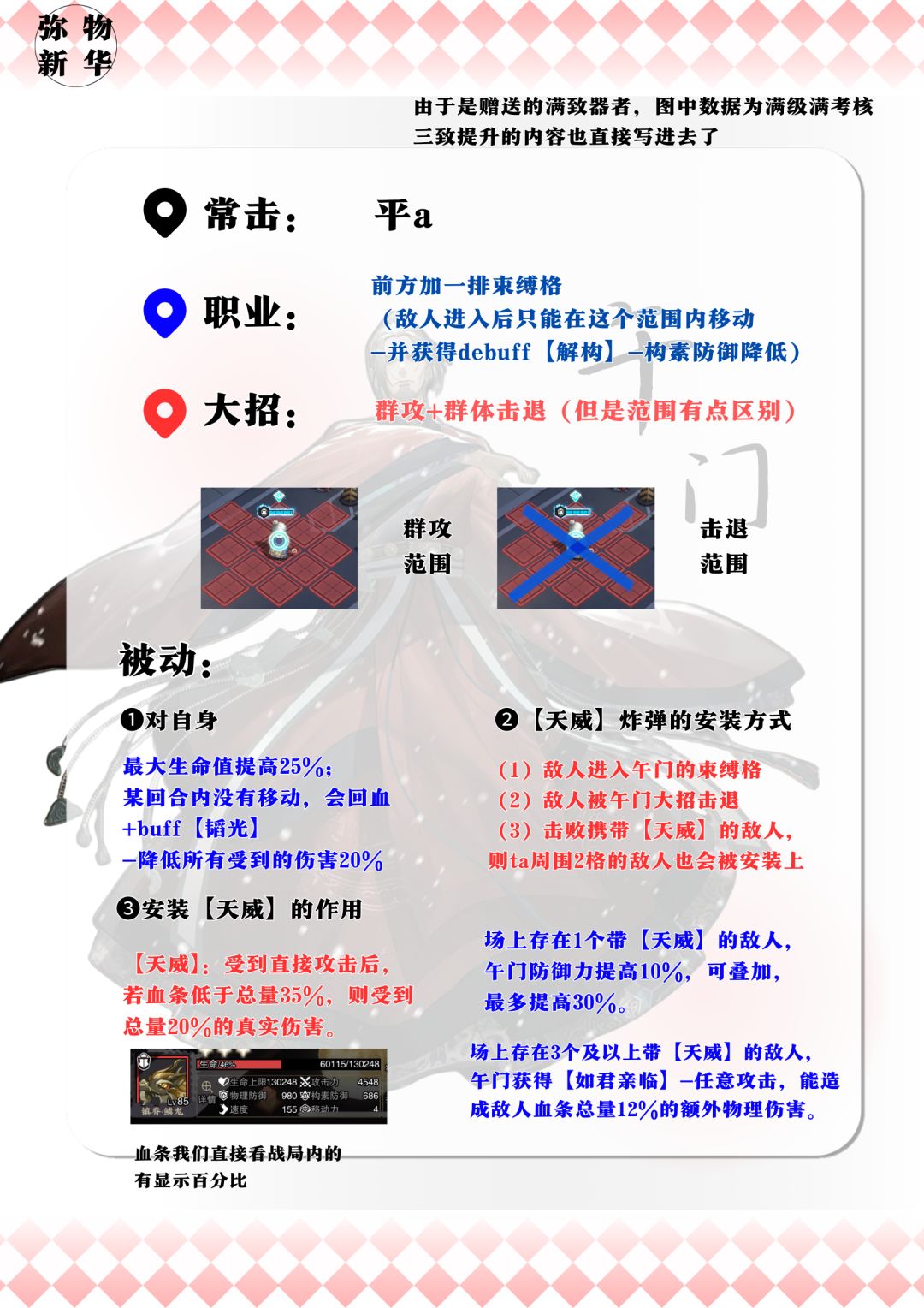 【午门】原来我也能看懂游戏攻略 3