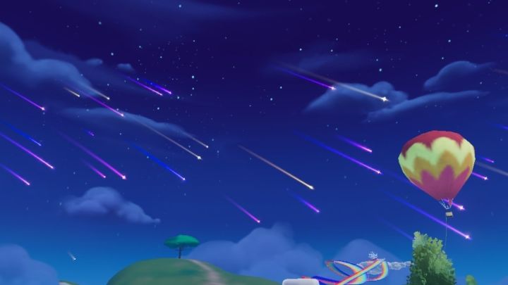 好看的流星雨截图