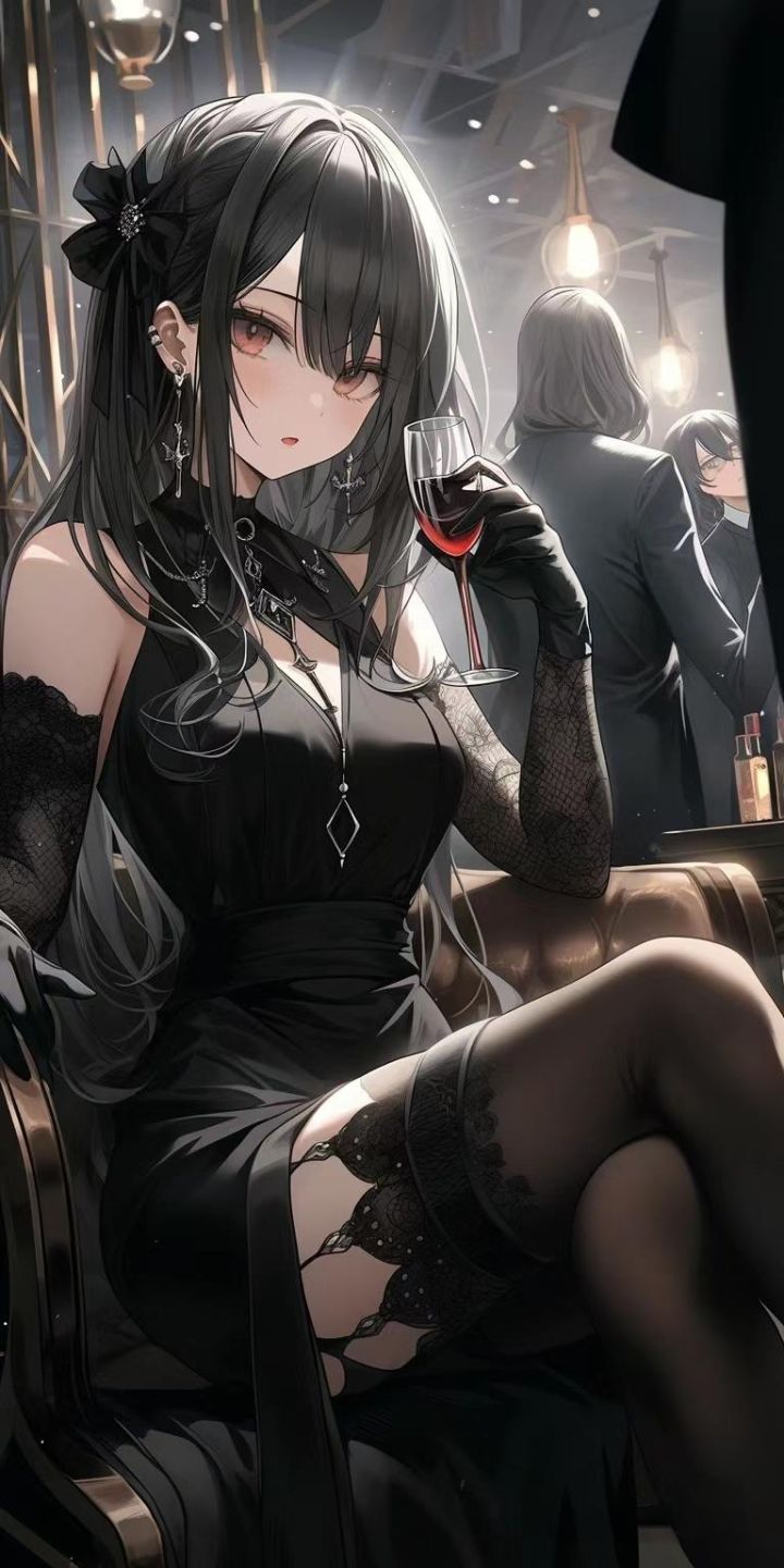 黑色大姐姐截图