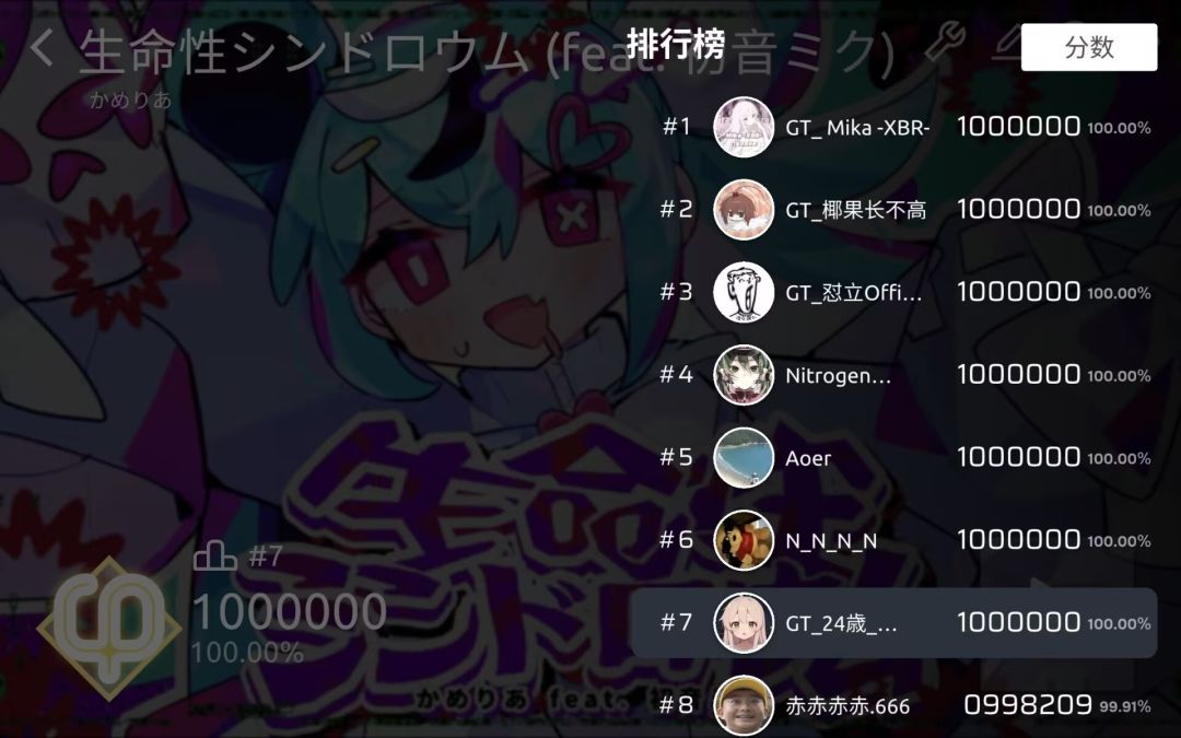 生命性シンドロウマ(feat. 初音ミク)新谱AP 3