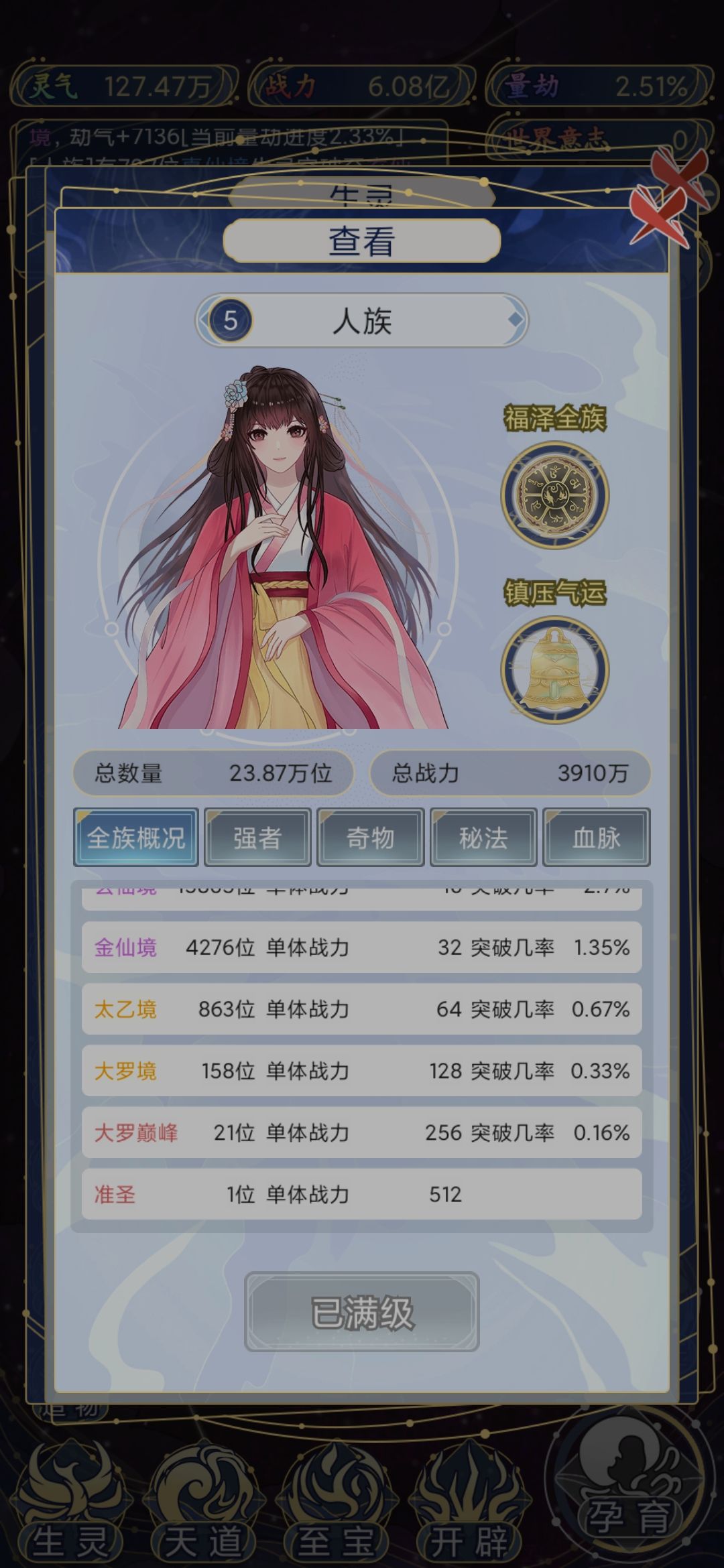 人族出了第一个准圣😭 1