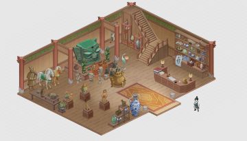 【游戏场景】这古董店可太有料了~