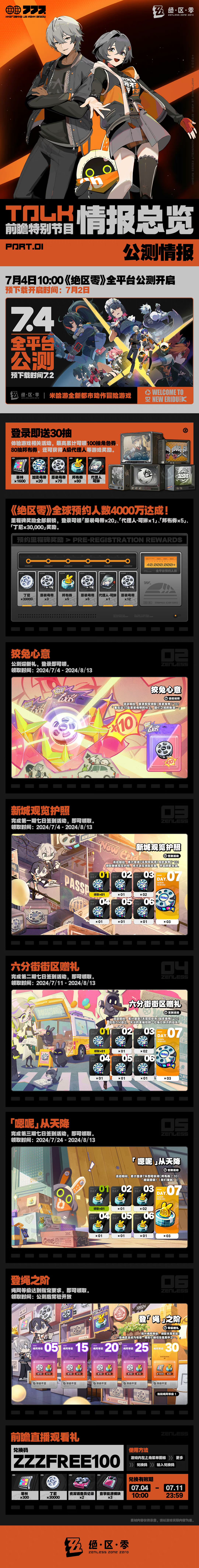 速看❗公测福利汇总➕兑换码❗❗ 2