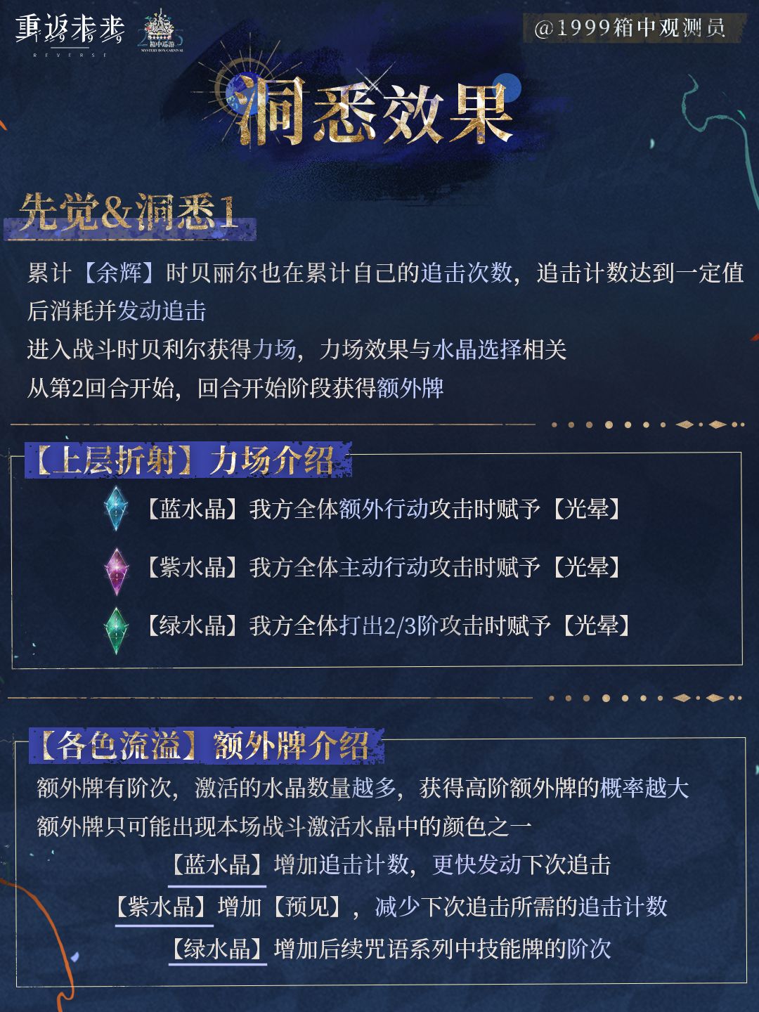 重返未来1999 ｜3.2｜贝丽尔养成攻略 3