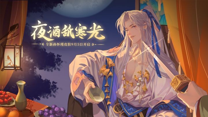 起居注 | 孙怀瑾皮肤-夜酒舐寒光动态展示截图
