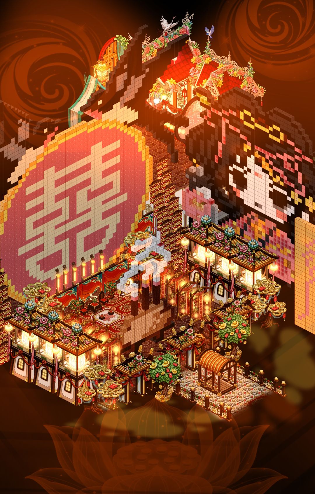 童话师|青花户型🏮囍🏮 3
