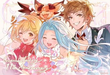 《碧蓝幻想》11周年贺图公布❗️