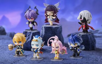 原神 × 泡泡玛特全新Q版手办官宣：七大角色经典造型复刻