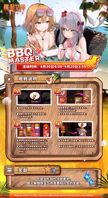夏日小游戏 | BBQ Master 火力烧烤店，BBQ大师