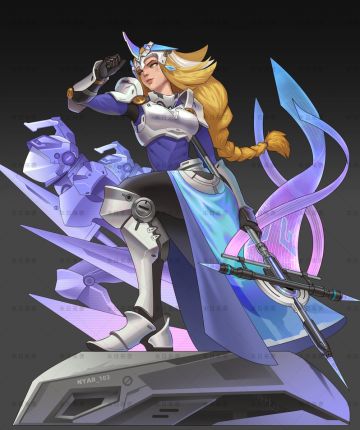 前瞻预告|旗帜燃起信仰火焰
新英雄【希蕾雅】立绘解禁，近期将登入末日来袭。#游戏讨论#游戏资讯#游戏推荐