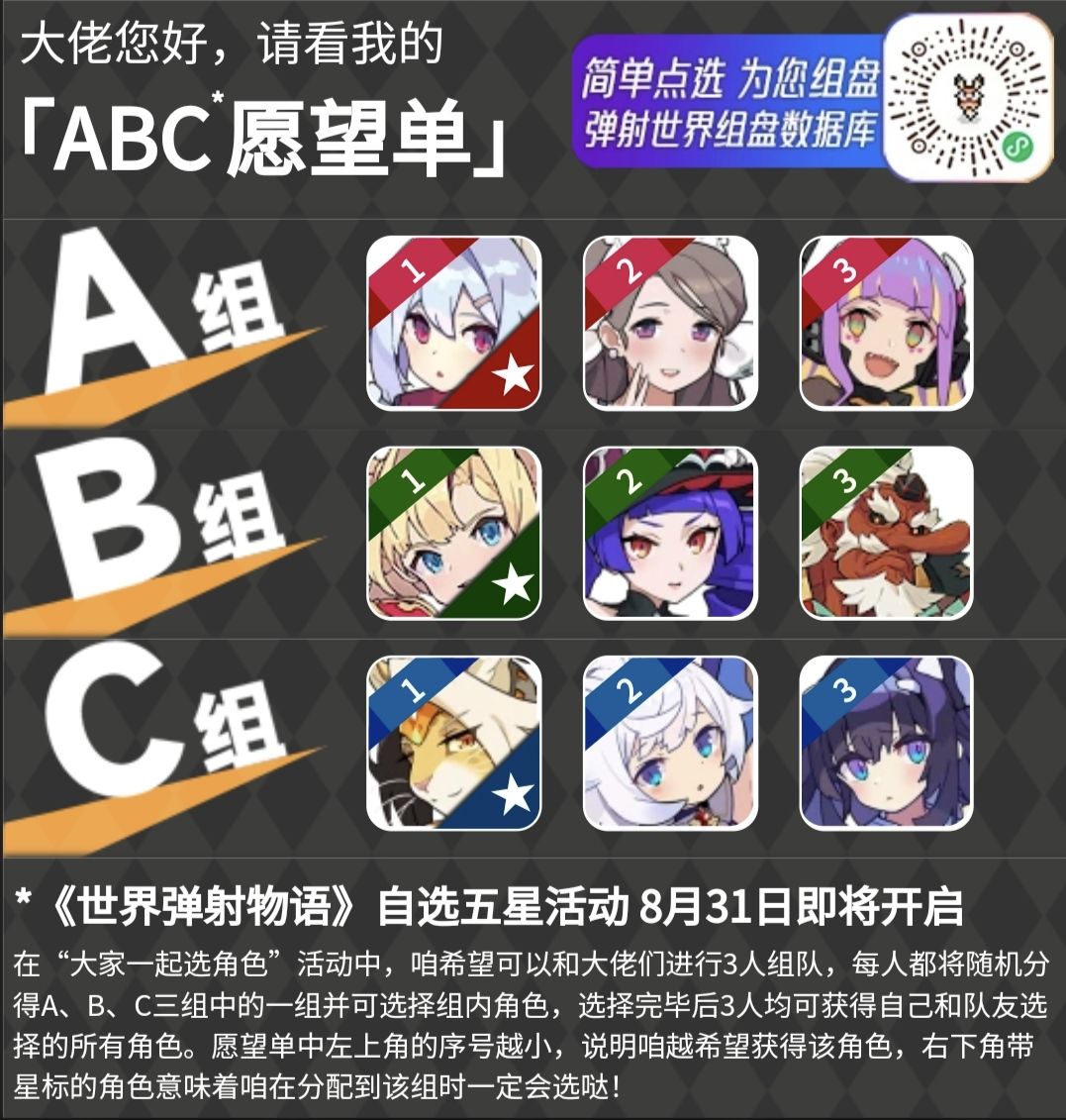 备战ABC自选 1