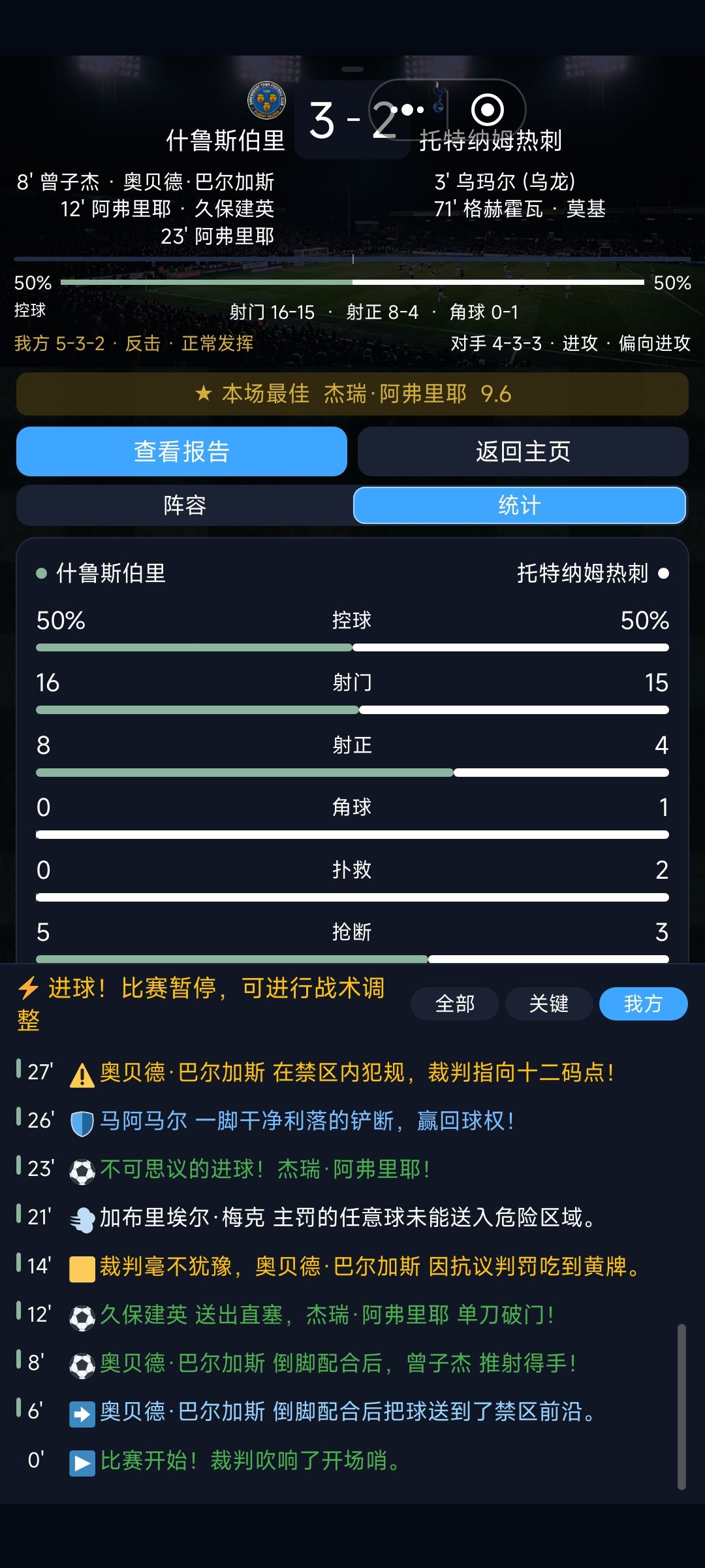 门将都来射门进球了,能不能认真点??? 2