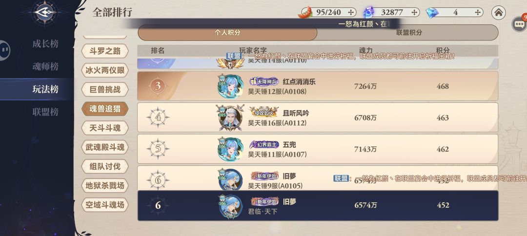 唐舞桐秘境冲榜活动 1