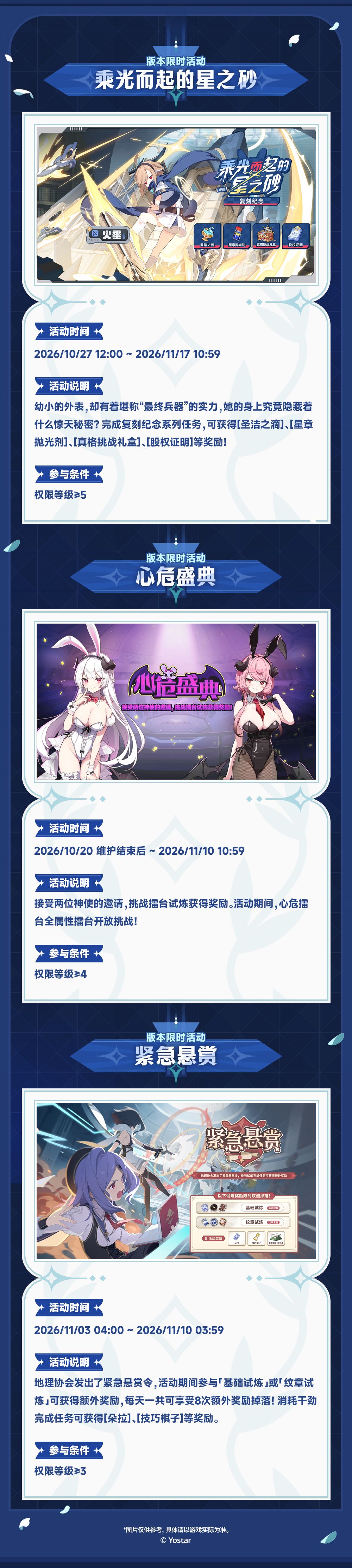 「完璧之庭·微尘破晓」版本内容一览 8