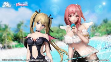 《高能手办团》联动手办“玛莉萝丝”“穗香”泳装特别款涂装赏析