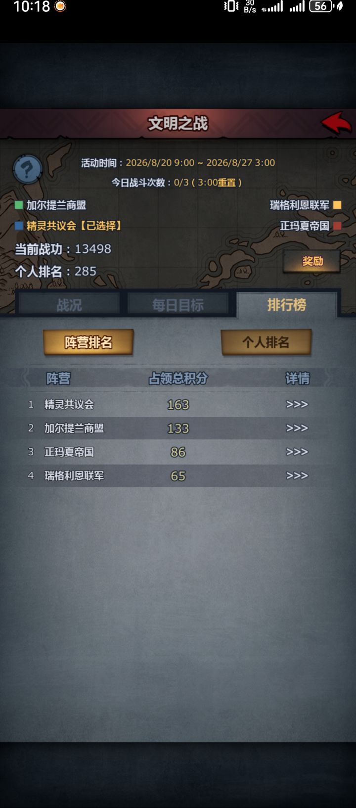 文明真的太让人惊喜了。精灵又重归第一了。
第二个这游戏的画风真是稀奇古怪，我第一眼把它当做丧尸了。截图