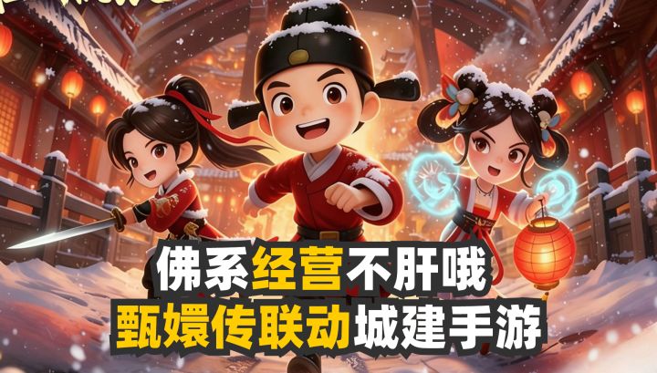 甄嬛传联动城建手游🏰佛系经营不肝哦截图