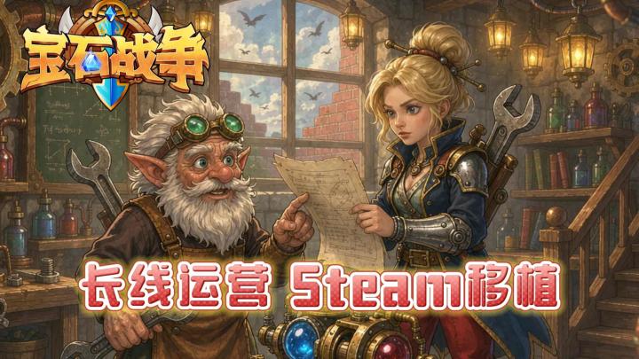 长线运营12年,经典移植三消策略手游——《宝石战争》截图