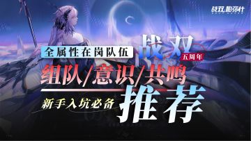 【战双】新手必备！5周年全属性组队/意识/共鸣搭配推荐