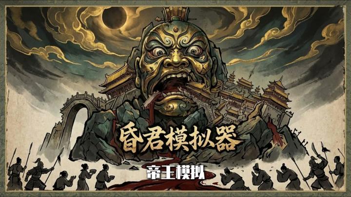 嘴上说要励精图治,转头先把皇家温泉建了起来——《昏君模拟器》截图