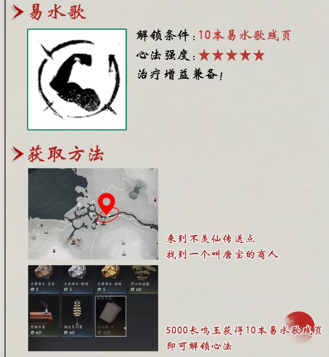 燕云十六声必拿三大金色心法 3