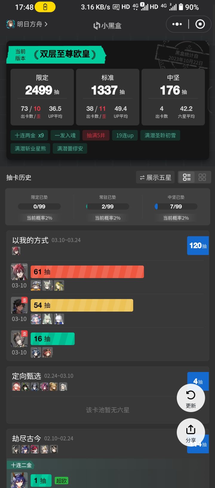 大败而归啊😢截图