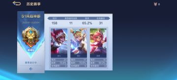 关于这个游戏的排位情况