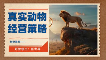 真实动物的经营策略手游！可经营、可锄地，还能来场动物大战~