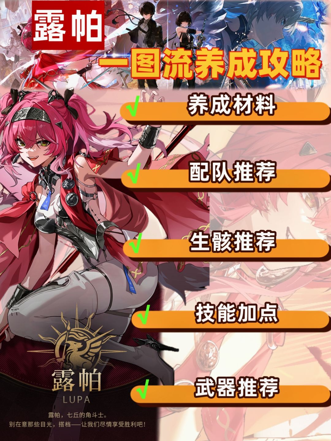 鸣潮V2.4|【露帕】最强培养一图流攻略 1