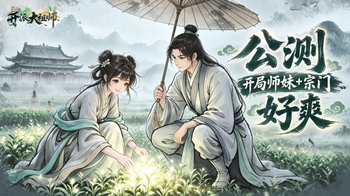 正式上线|开局一个师妹一块地😍修仙还能这么自由随性❓截图