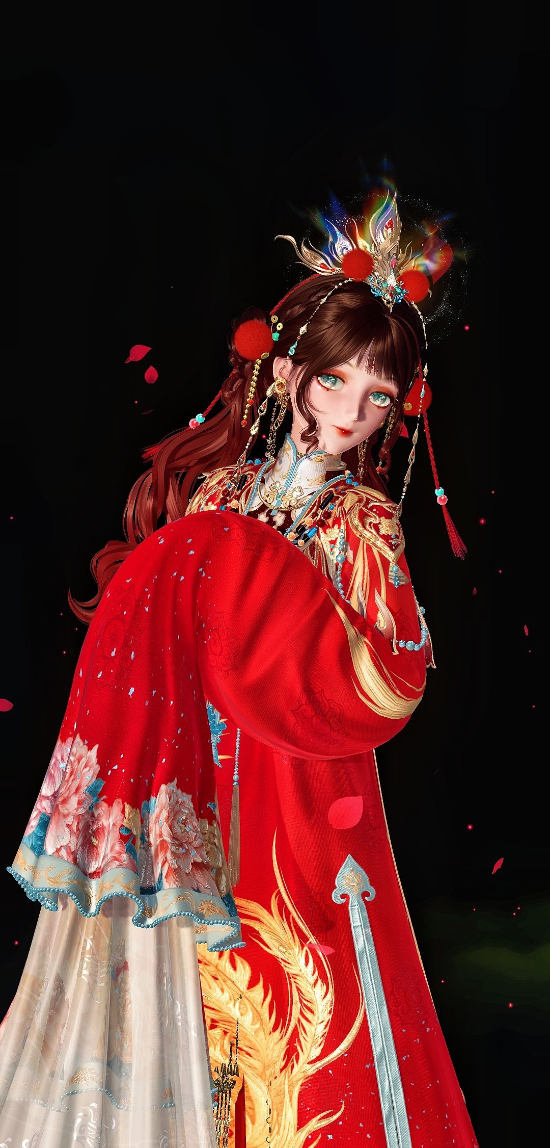 我将把新非凡套的头发爆改成戏曲风~ 2
