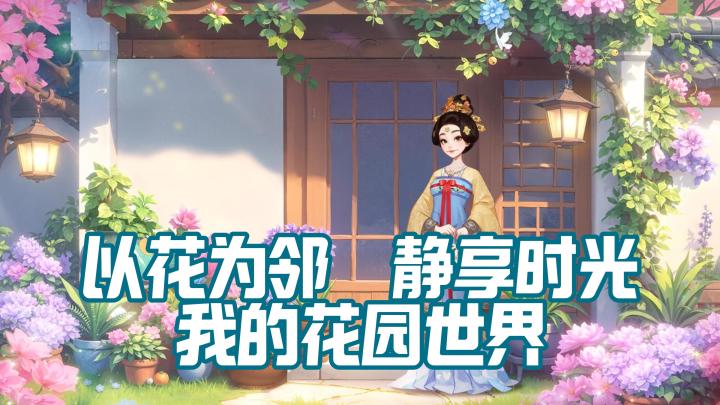 以花为邻，静享时光《我的花园世界》全新联动开启截图