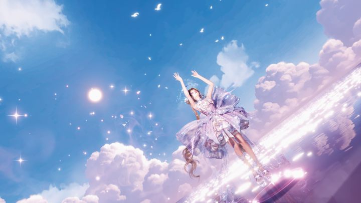 紫色玻璃糖纸|独角兽套染色截图