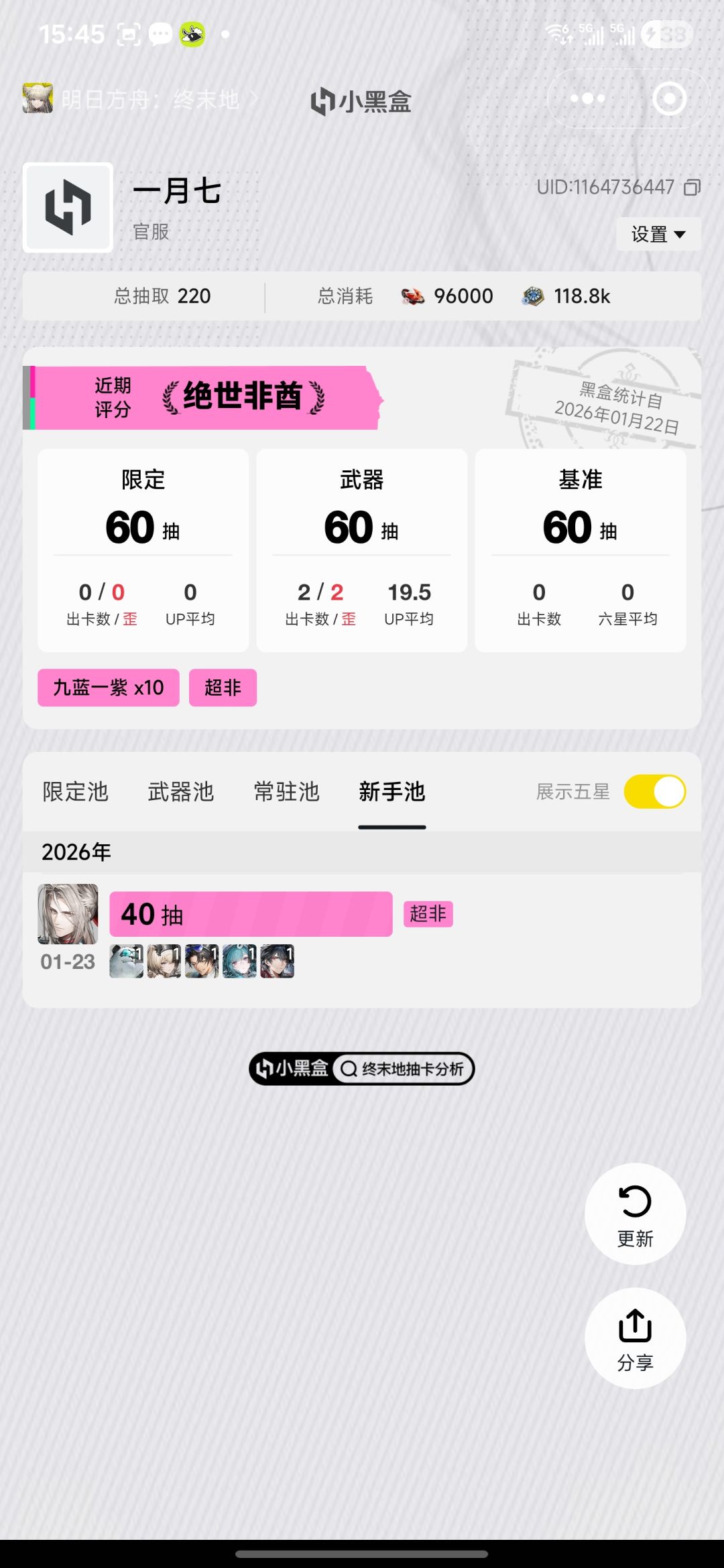 为什么卡池里全是这个熊猫??? 3