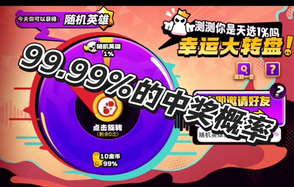 抽奖概率改成99.99%!我直呼良心 1