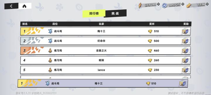 也是玩上了哈,从得到测试资格后就很期待很激动,今天终于是玩上了,憋尿怒玩一个多小时,体验还是不错的,先说剧情,还是比较还原动画的,包括各个章节都比较还原,还有就是玩法了,不知道大家怎么感觉,我本人是挺喜欢这种玩法的,有闯关模式,又有轻度经营,还有竞技场这种,玩下来体验是很不错的,也不会无聊,希望公测快点来吧,哈哈哈哈,不然这次测试结束又玩不到了,总之,五星好评!以气御剪!#伍六七暗影交锋TapTa截图