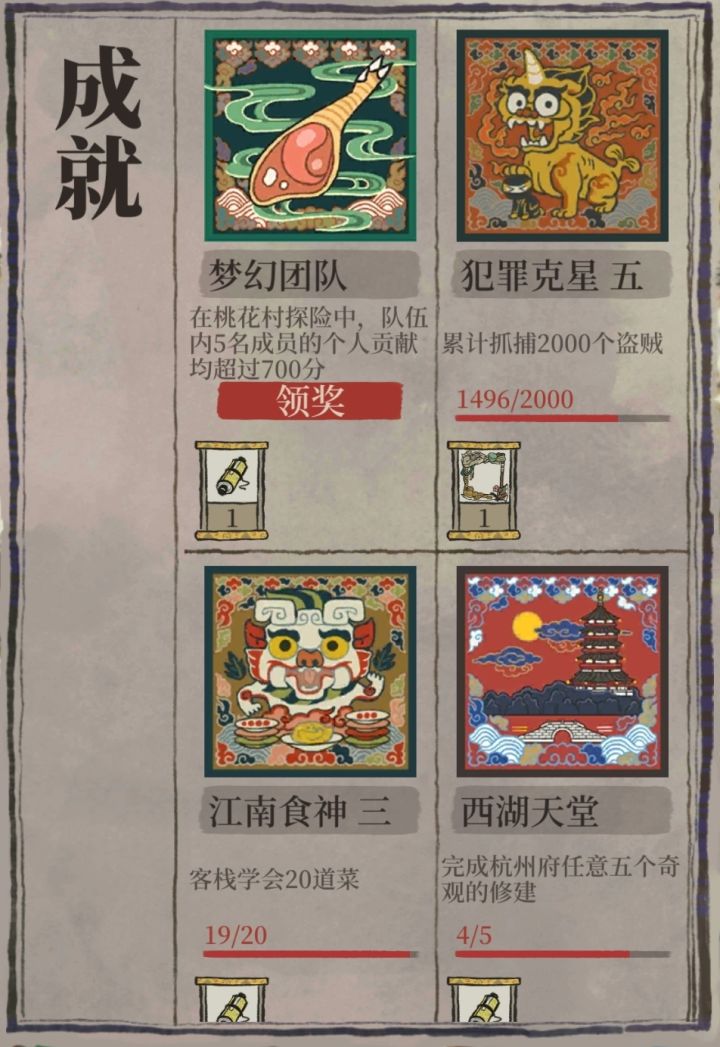 桃花村组队，人均700+截图
