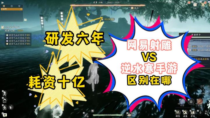 射雕和逆水寒有哪些区别?你们选谁截图