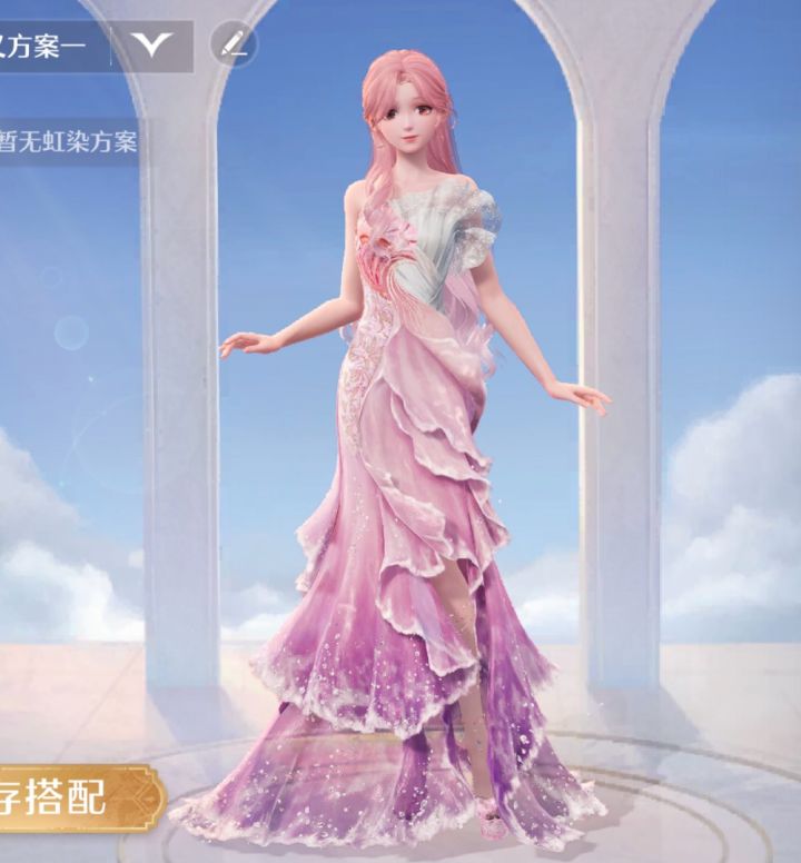 #无限暖暖服装染色截图