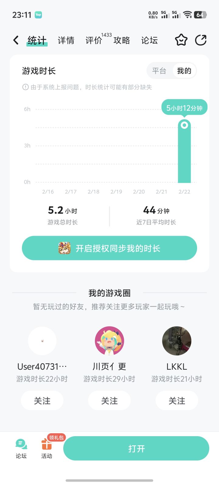 玩了5个小时，回来变一级了[表情_喷]截图