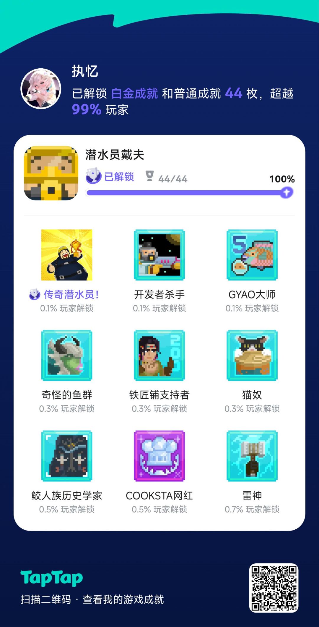 图鉴和成就全收集了,索然无味了~ 1