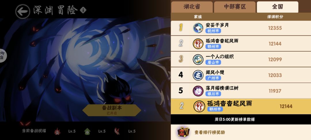二区深渊族战双亚军家族招人（新周边镇贴） 3