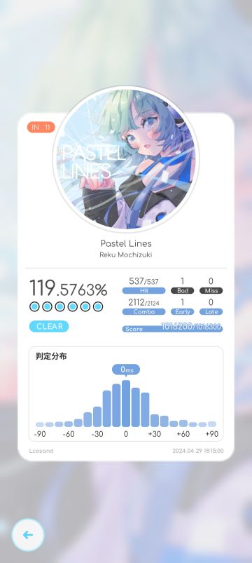 在音游里学正态分布（